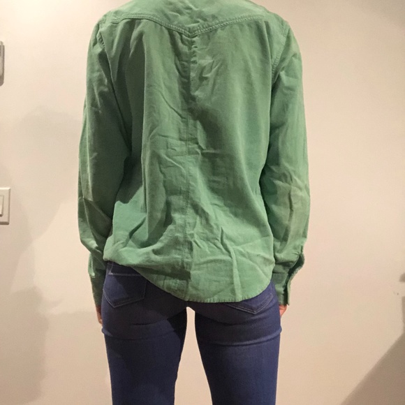 Minty corduroy for an adventure in the woods! - Picture 5 of 8